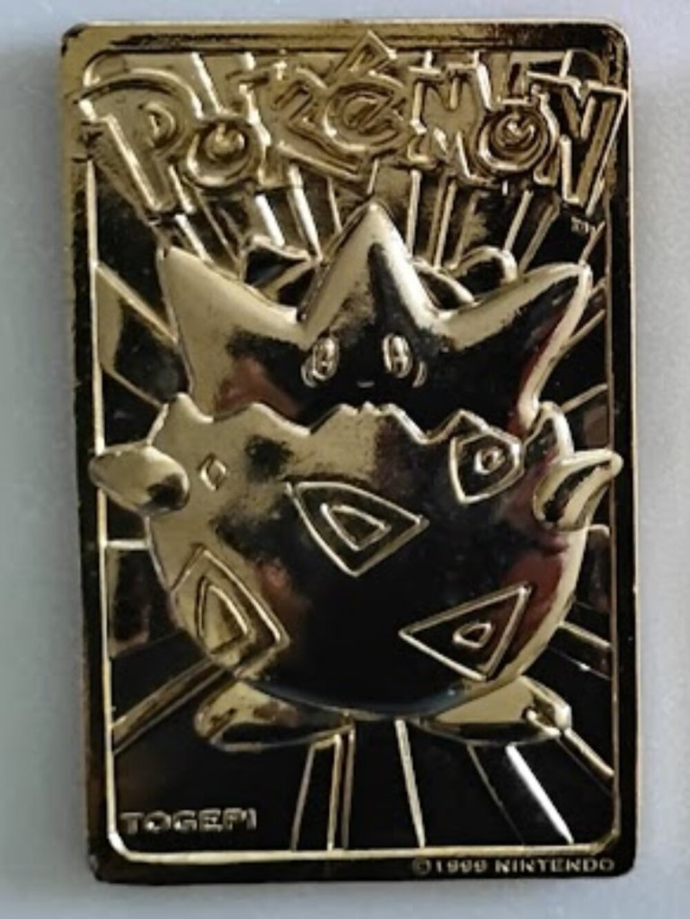 1999 Pokemon Burger King 23K Gold Plated Cards Complete Set - Picture 7 of 16